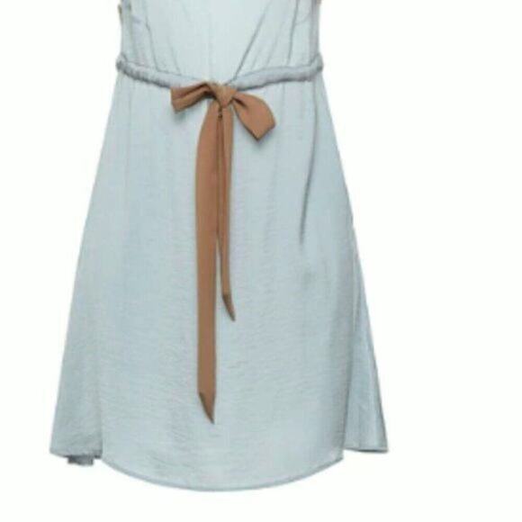 For Love and Lemons slip dress sky blue M - Picture 11 of 11